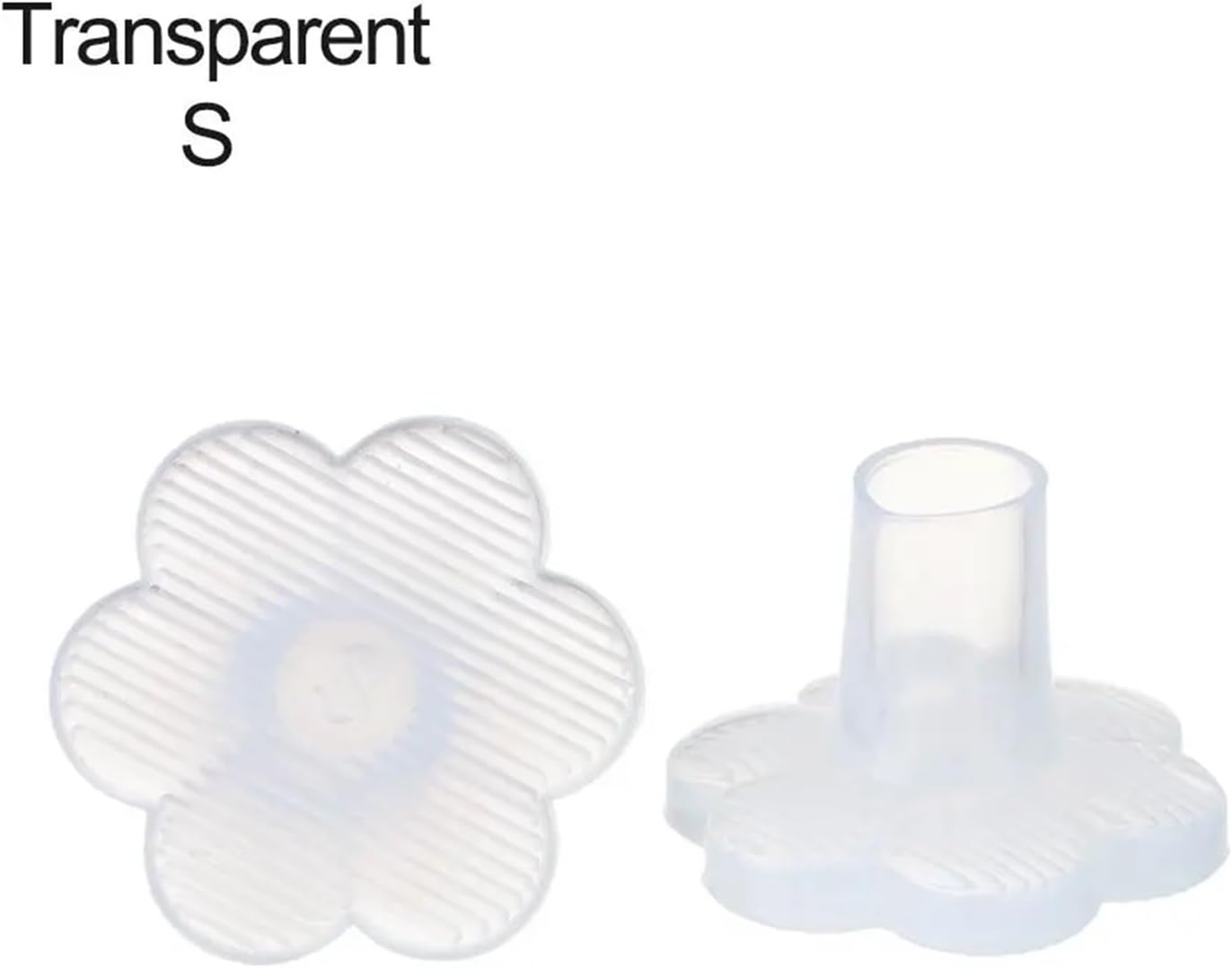Heel Covers for High Heel Shoes 30/50 Pairs Accessories Non-Slip Wearable Round Shape Heel Protector Stoppers High Cover Antislip Heeler(Transparent,50 Pairs,Small)