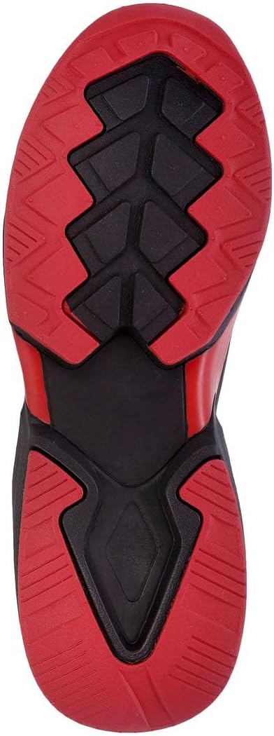 Nautica Men's Sneakers: Athletic, Comfortable, Casual Lace-Up Fashion Walking Shoes 7.5 Black Red Andino 2