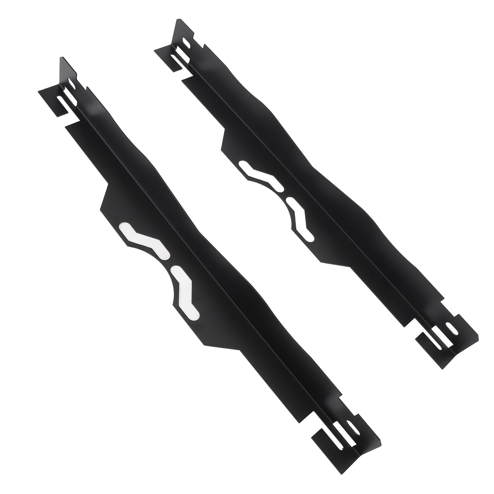 Tbest Outil D'alignement De Plaque D'embout en Acier Inoxydable pour des Mesures Et des Réglages Précis des Roues Voiture Camion SUV Véhicule (Black)