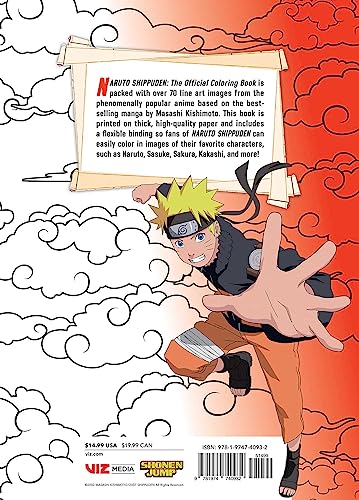 Naruto Shippuden: The Official Coloring Book