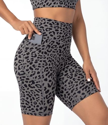Image of Sunzel No Front Seam Biker Shorts for Women with Pockets, Yoga Workout Gym Bike Shorts with Tummy Control | 3, 5 Or 8-Inch Inseam, High Waisted, No Front Seam, Side Pockets, Buttery Soft, Compression Fit, Squat Proof, Tummy Control