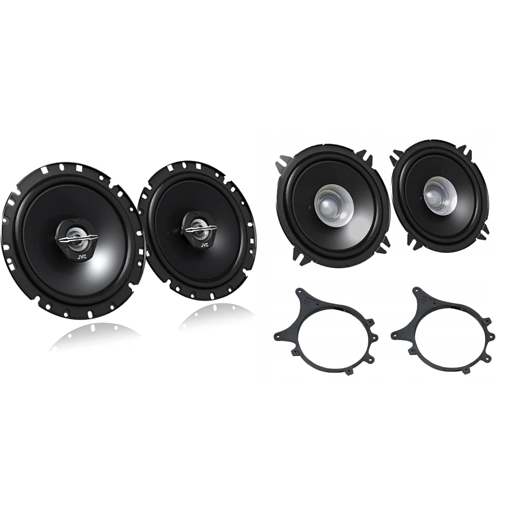 JVC CS-J1720X Haut-Parleur coaxial 2 Voies à encastrer 300 W Contenu: 1 Paire(s) & Haut-parleurs coaxiaux de Voiture 2 Voies 250 W, 13 cm - CS-J510X
