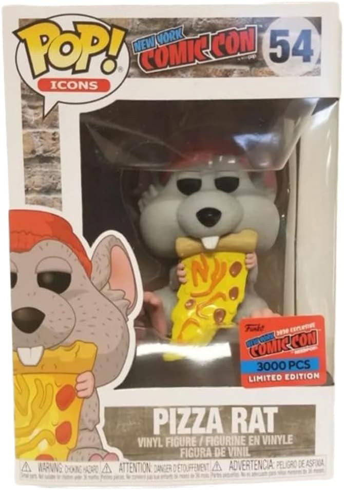 Funko Pizza Rat with Red Hat Exclusive