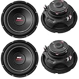 Nicht gepresste Papierkegel. Pyle PLPW10D Subwoofer, 25,4 cm