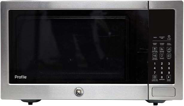 GE Profile PEB160SFSS Microondas 1.6 Acero Inoxidable con Vidrio, color  Negro : Amazon.com.mx: Hogar y Cocina