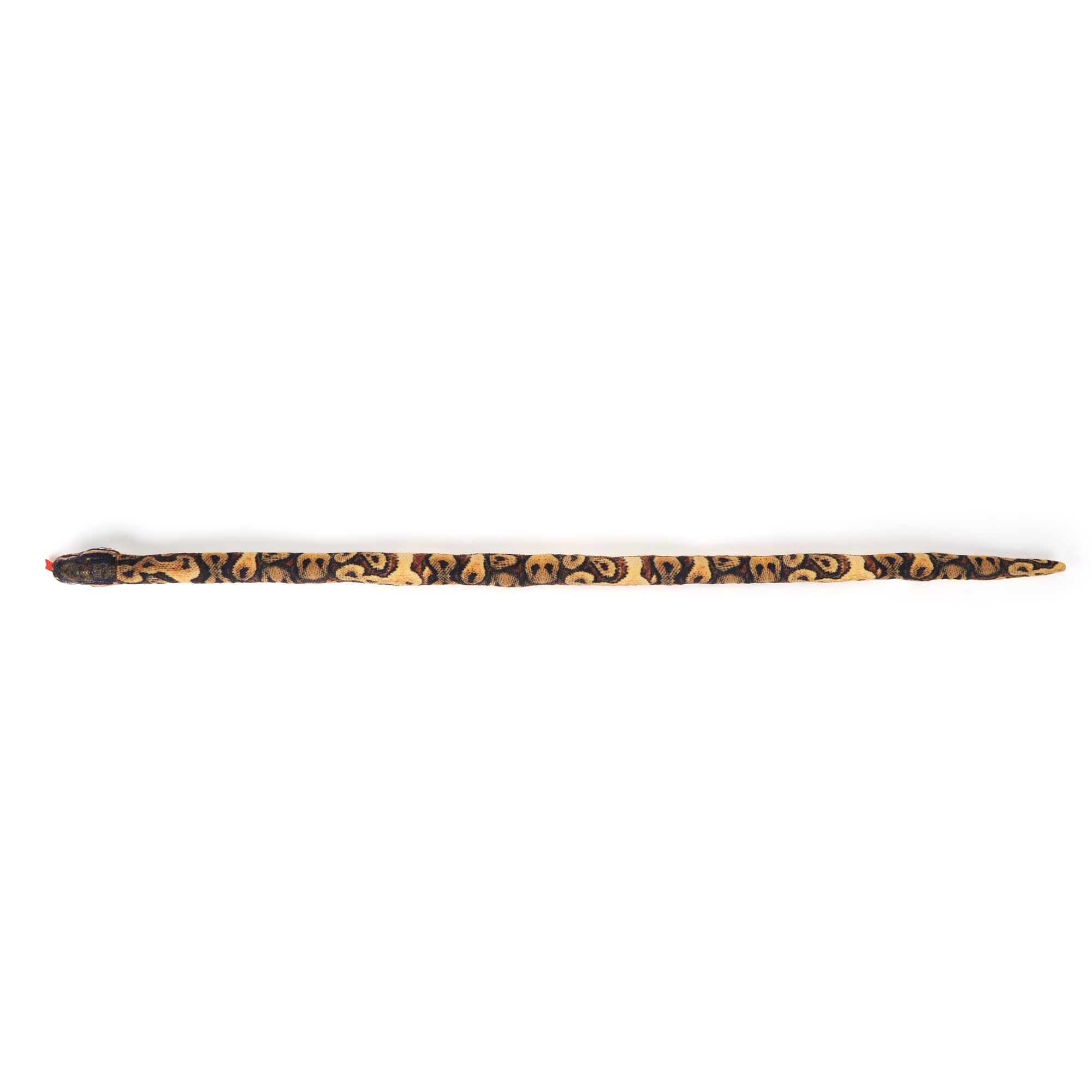 Zappi Co 100% Recycled Plush Burmese Python Snake Toy (100cm Length) Stuffed Soft Cuddly Eco Friendly Brown for New Born Child - Image 2