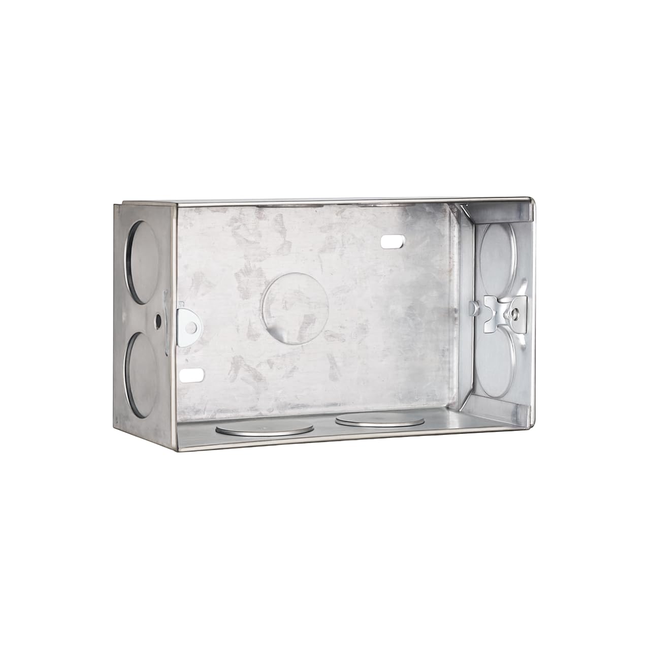 XYLO Concealed GI Sheet Metal Modular Box | 4 Module | 5x3 Inch Electrical Junction Box | Rust-Resistant Heavy-Duty Galvanized Iron Housing for Home, Office, Industrial, Commercial Wiring Projects-image-27