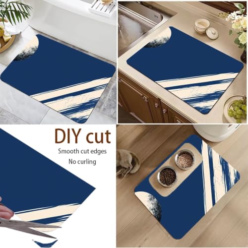 Tapis de bain absorbant séchage rapide pour éviter les glissades