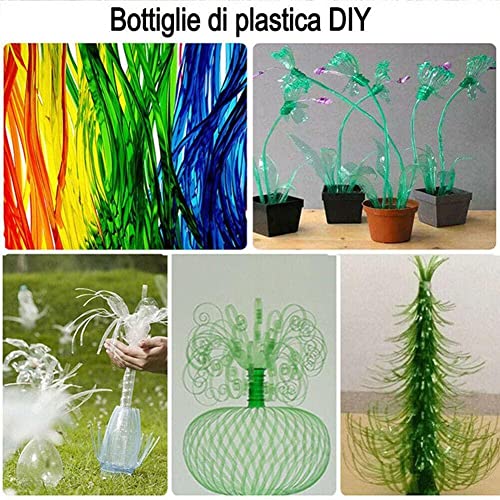 Waitlover Diy Plastic Bottle Cutter Portable Craft Bottles Cutter Rope Outdoor Home Diy Plastic Tools Bottle Q5T3 Cut #TOP2