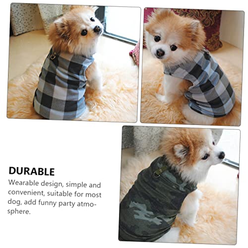 Kisangel 4 piezas ropa cálida para mascotas miniatura 5