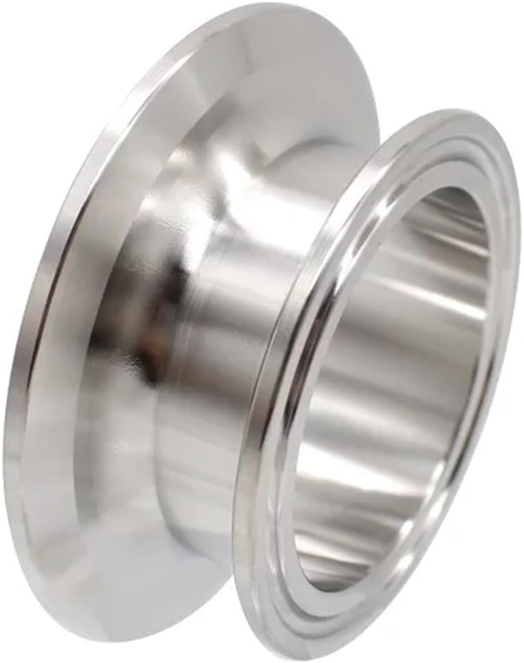 SAP SS304 SS316L stainless steel quick fit variable diameter food grade blind plate clamp blocking plate size adapter(106mmX50.5mm 392g,SS316L)