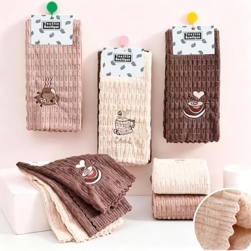 4Packs Barista Cleaning Towels Microfiber Barista Cloths for Coffee Station image 2