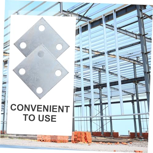 Plaque de base acier soudable pour support structure flange industrielle durable - 2