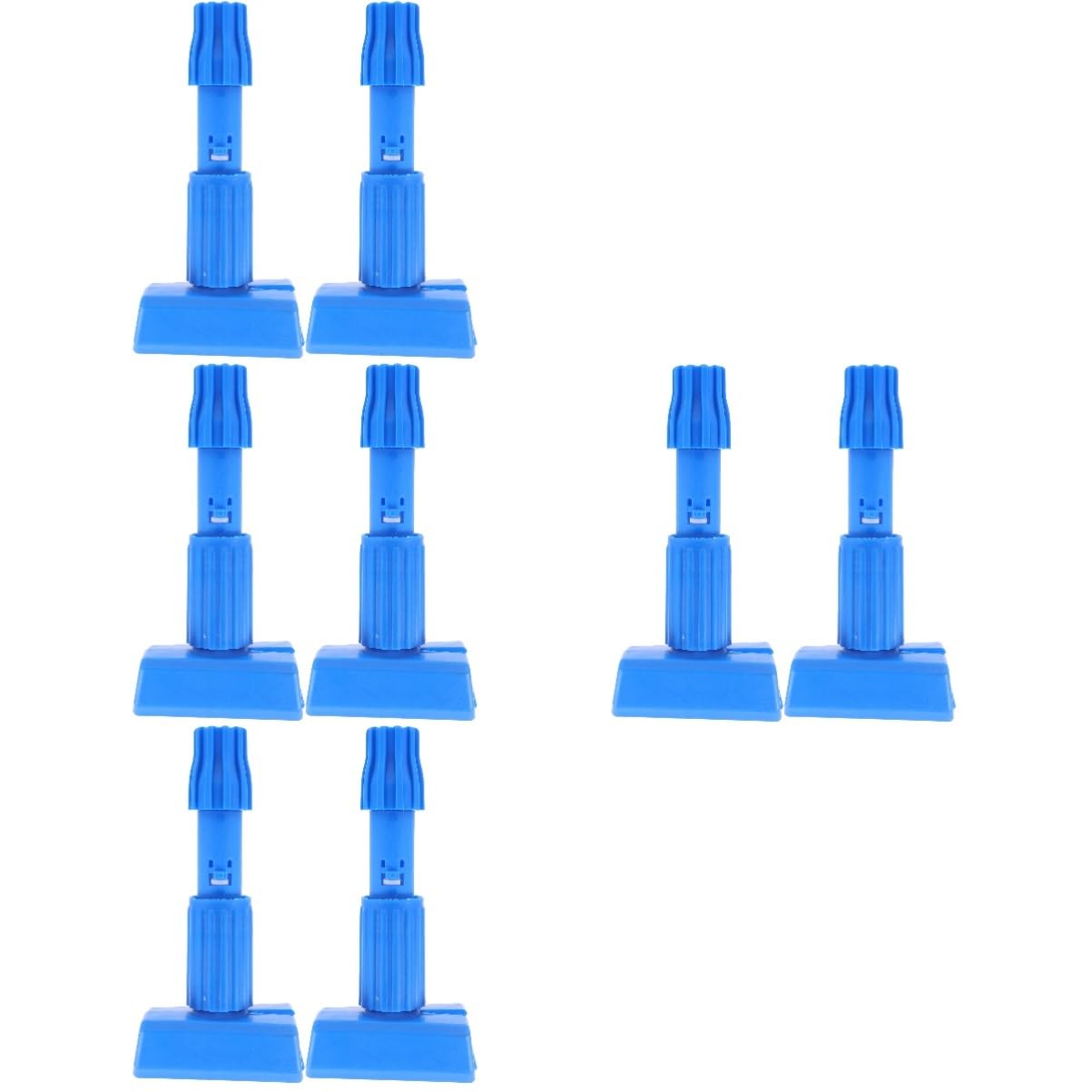Beavorty 4 Juegos De Abrazaderas Desmontables Para Fregona Repuesto De Fregona Para Fregona Mango De Fregona De Gran Tamaño Para Una Limpieza Eficiente (2 Unidades X 4)
