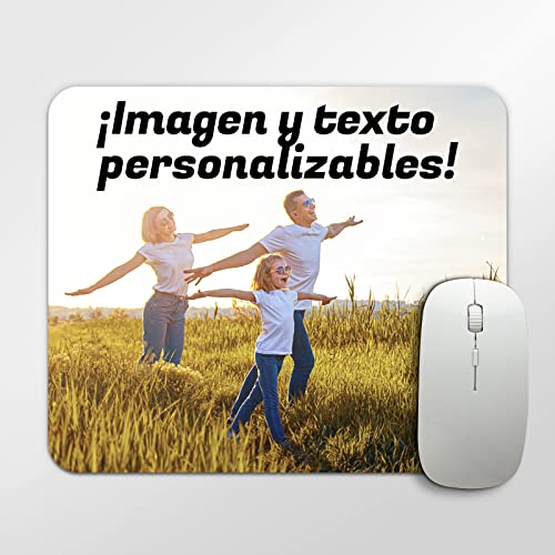 Alfombrilla Ratón Personalizada con Fotos y Texto. Regalo Original Personalizado de Máxima Calidad. Alfombrillas Ratón...