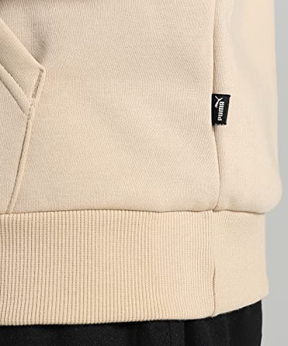 Image of Puma Cotton Men Ess Big Logo Hooded Neck Hoodie Fl (S) Mineral