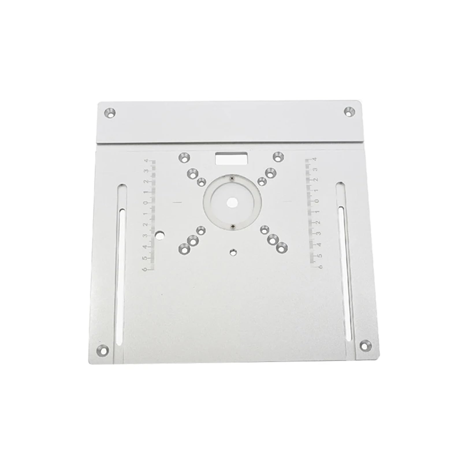 Tavolo fresatrice Tavola Del Router In Alluminio Piastra Di Inserimento Piastra For Fresatura Del Legno Con Recinzione For Tenonatura Tavolo Con Calibro For Banco Da Lavoro For La Lavorazione Del Legn