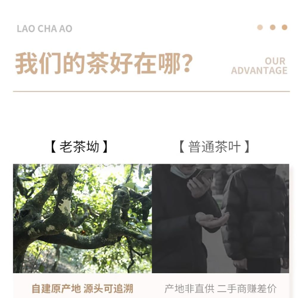 Bailian 2016 Tè Pu-Erh Crudo (Sheng) Montagna Jingmai Torta 357g