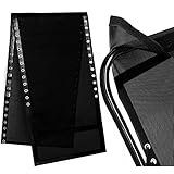 sailimu XL Zero Gravity Chair Replacement Fabric, Hook & Loop Fixed Top Sling Chair Fabric, Oversize