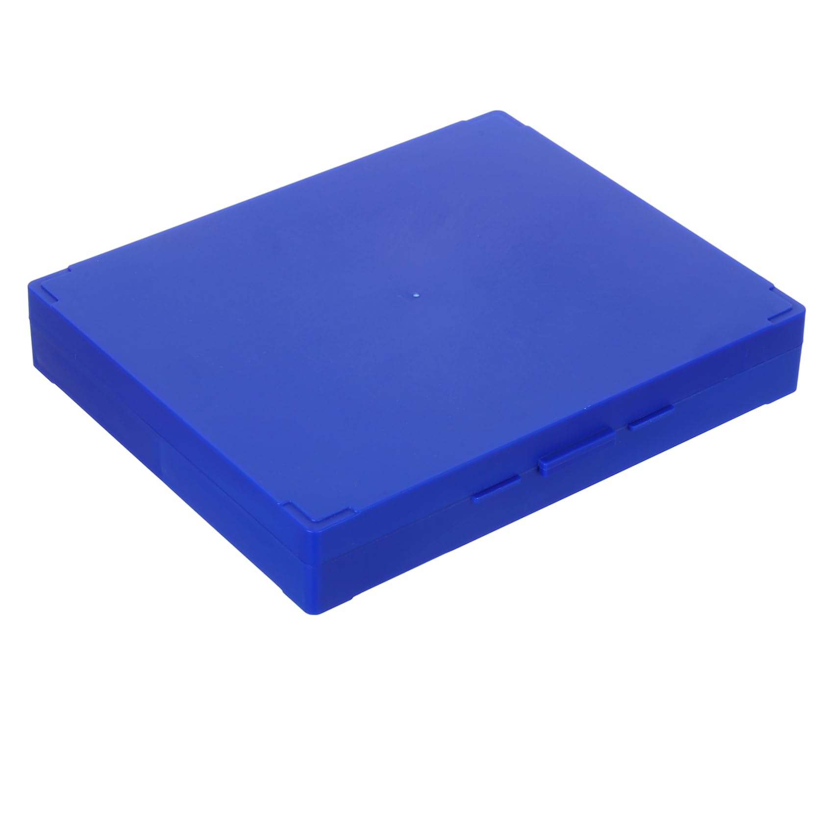 KICHOUSE Box Pathology Slide Box Laboratory Slide Organizer Microscope Slide Storage Organizer Microscope Slide Storage Holder Microscope Slide Case Microscope Slide Holder Plastic Blue