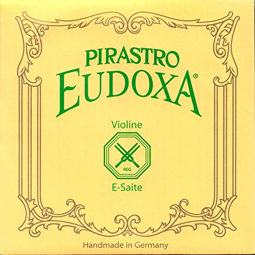Pirastro Eudoxa 4/4 Violin E String - Medium Gauge - Aluminum-Steel - Loop-End