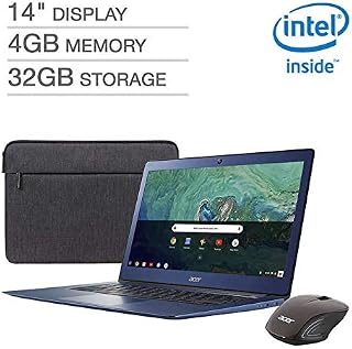 2019 Newest Acer Premium Flagship Laptop Chromebook 14" Full HD Display Intel Celeron