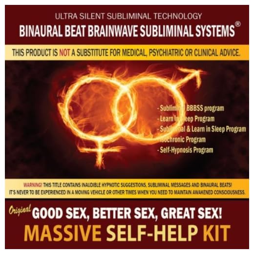 Good Sex, Better Sex, Great Sex: Binaural Beat Brainwave Subliminal Systems Massive Self-Help Kit (Subliminal, Learn in Sleep, Isochronic Tones, Self-Hypnosis)