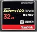 Produktbild SanDisk Extreme PRO SDCFXPS-032G-X46 CompactFlash Speicherkarte (32 GB, UDMA 7 Geschwindigkeiten bis zu 160 MB/s)