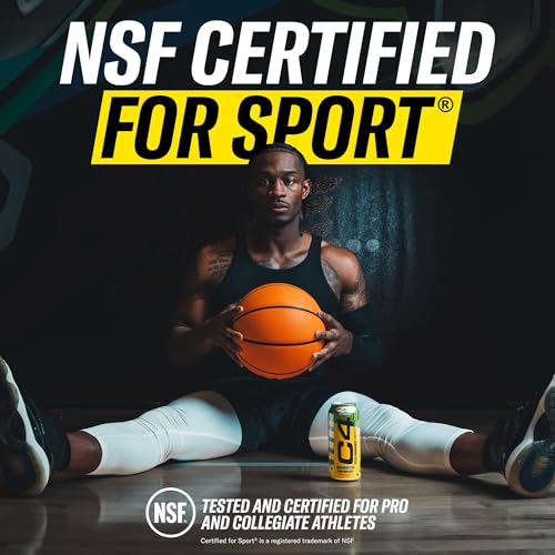 Image of C4 Energy Drink 16oz (Pack of 12) - Strawberry Watermelon Ice - Sugar Free Pre Workout Performance Drink with No Artificial Colors or Dyes