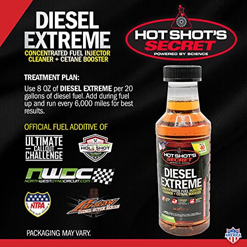 Hot Shot's Secret P040416Z Diesel Extreme Clean And Boost - 16 Fl. Oz. (Packaging May Vary) #TOP3