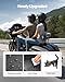 VEVOR Motorcycle Backrest Sissy Bar, Compatible With Harley-Davidson Touring Street Glide Road Glide Road King, 16 inch Height Detachable Passenger Backrest, For Motorcycles, Black
