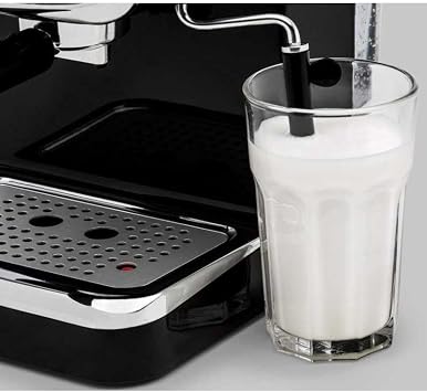 Sirge Portafilter Machine 20 Bar 1100 W Espresso Machine Professional Portafilter Coffee Machine with LED Display & Strong Milk Frother for Barista Espresso Latte and Cappuccino