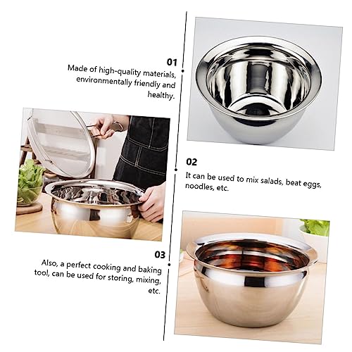 Bol de acero inoxidable para ensalada 26.8 cm miniatura 6