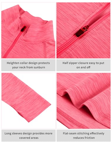 Image of Cucuchy Womens V Neck Golf Polo Shirts Moisture Wicking Sports Workout Tops