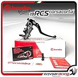 BREMBO Corsa corta rcs19 mastercylinder W/plegable – palanca de freno, 110.c740.10