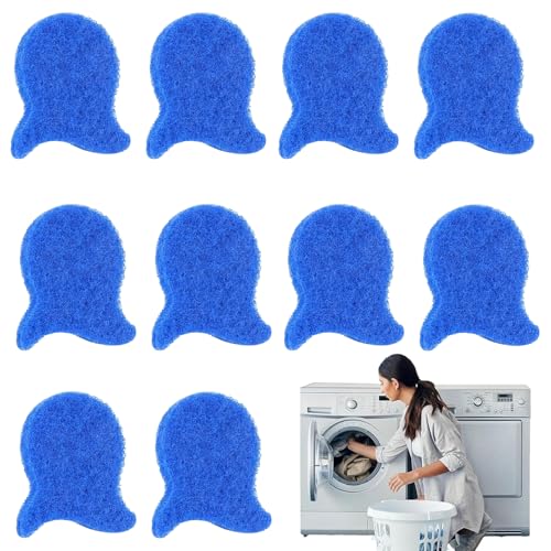 10 unidades para eliminar el pelo de animales, lavadora, quitapelos de animales, lavadora, depiladora de pelo de gato, lavadora