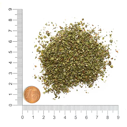 Krauterie Majoran Hund, Einzelfuttermittel für Hunde (100 g), Majoran Geschnitten in Spitzenqualität