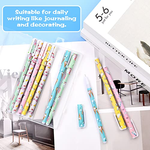 OFFCUP Cute Colour Pens, 10pcs Unicorn Gel Pens - Image 4