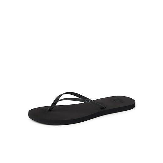 Reef womens Bliss Nights Flip Flop, Black, 9 US
