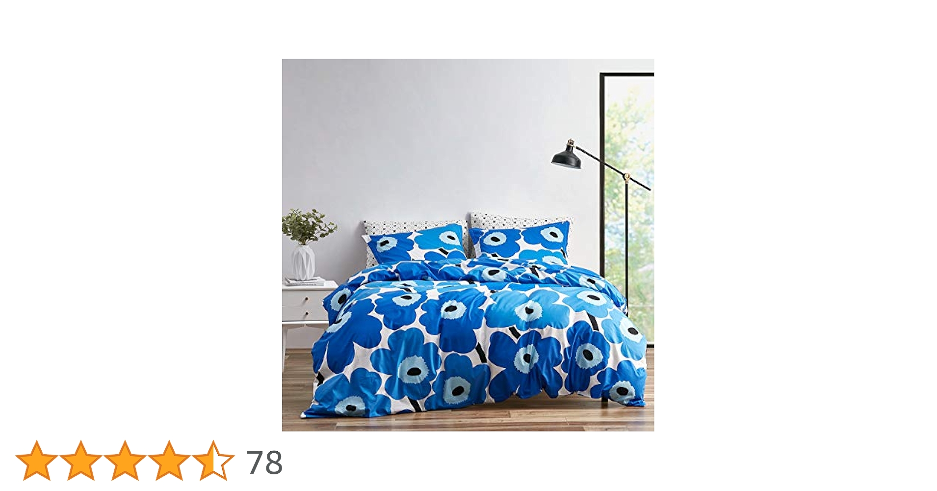 Amazon｜Marimekko - クイーン布団カバーセット コットン寝具 お