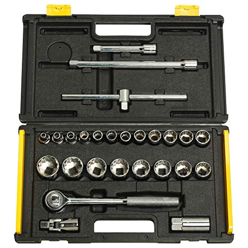 STANLEY 86-478 1/2 SQ. Drive 12 Point Socket Set (25-Pieces) (B009HOYC5E) Amazon Price History, Amazon Price Tracker