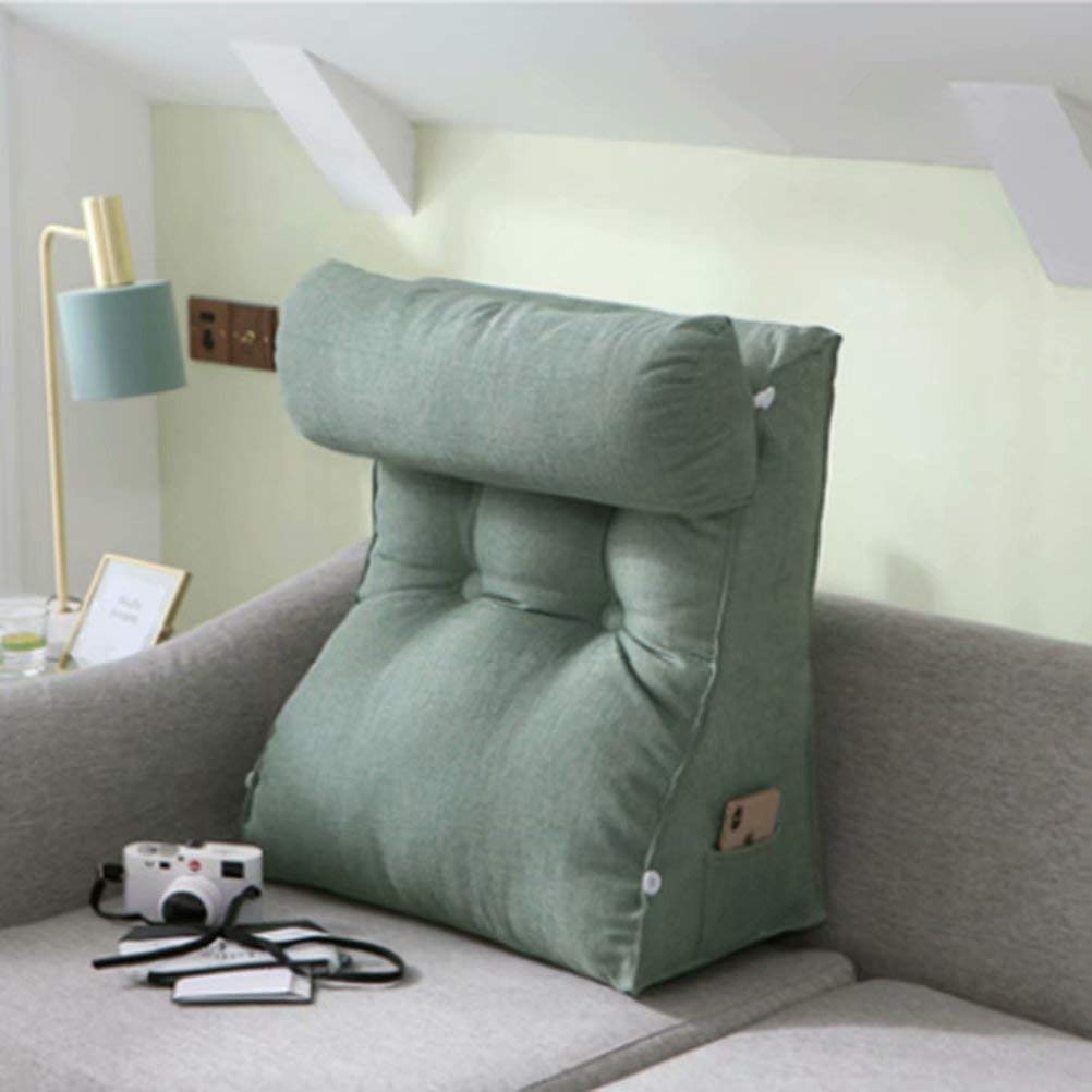 Coussin de lecture lavable multifonction pour dossier de fauteuil de bureau et lit adulte
