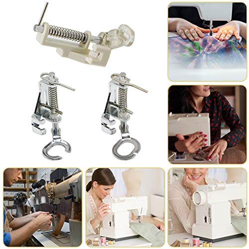 Stormshopping CLOSETOE Large Metal Free Motion Quilting Darning Sewing Machine Presser Foot thumb #4