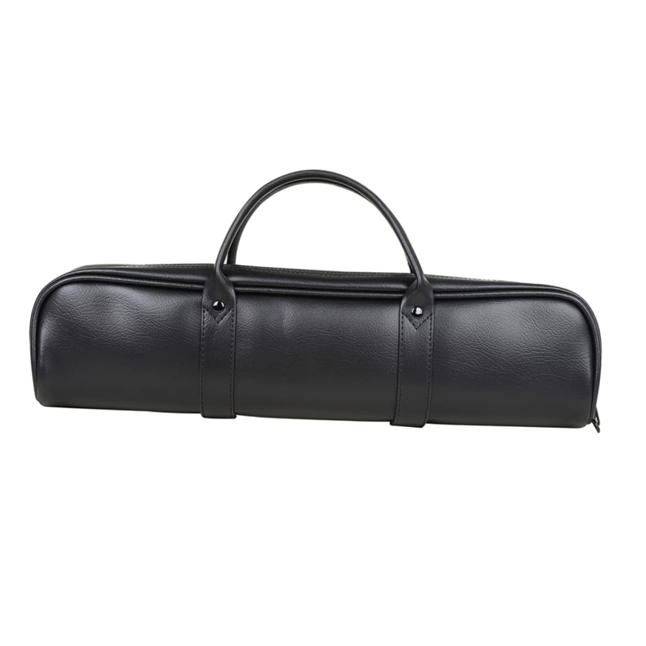 VANZACK Portable Flute Carrying Bag Durable Leather Flute Container Lightweight Convenient for for Musicians the Design