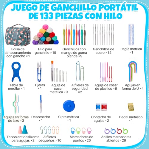 Reviews de Kits para tejer con aguja de lengüeta Top 10. 5 Imagen adicional