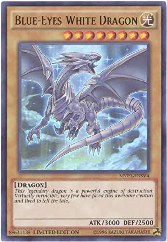 Yu-Gi-Oh! Blue-Eyes White Dragon - MVP1-ENSV4 - Ultra Rare - Limited Edition