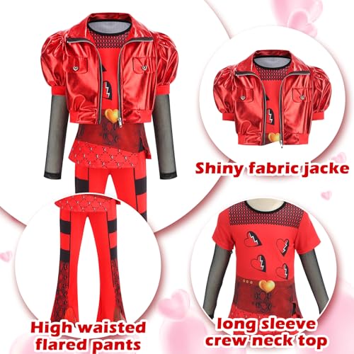 Disfraz Rise of Red Girls para Niñas 4-14 años miniatura 4
