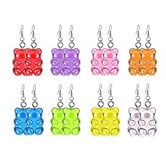 8Pairs Gummy Bear Earrings