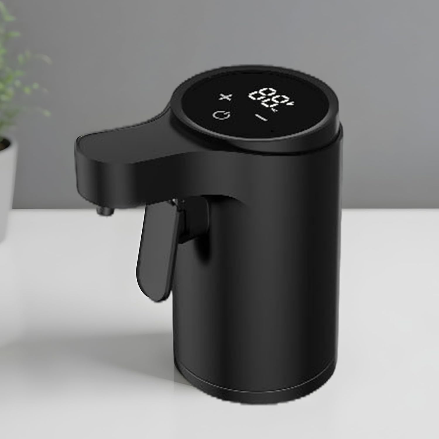 Aérateur Verseur De Vin Électrique | Distributeur d'alcool électrique à écran tactile, 4 modes de versement réglables, aérateur étanche(White)