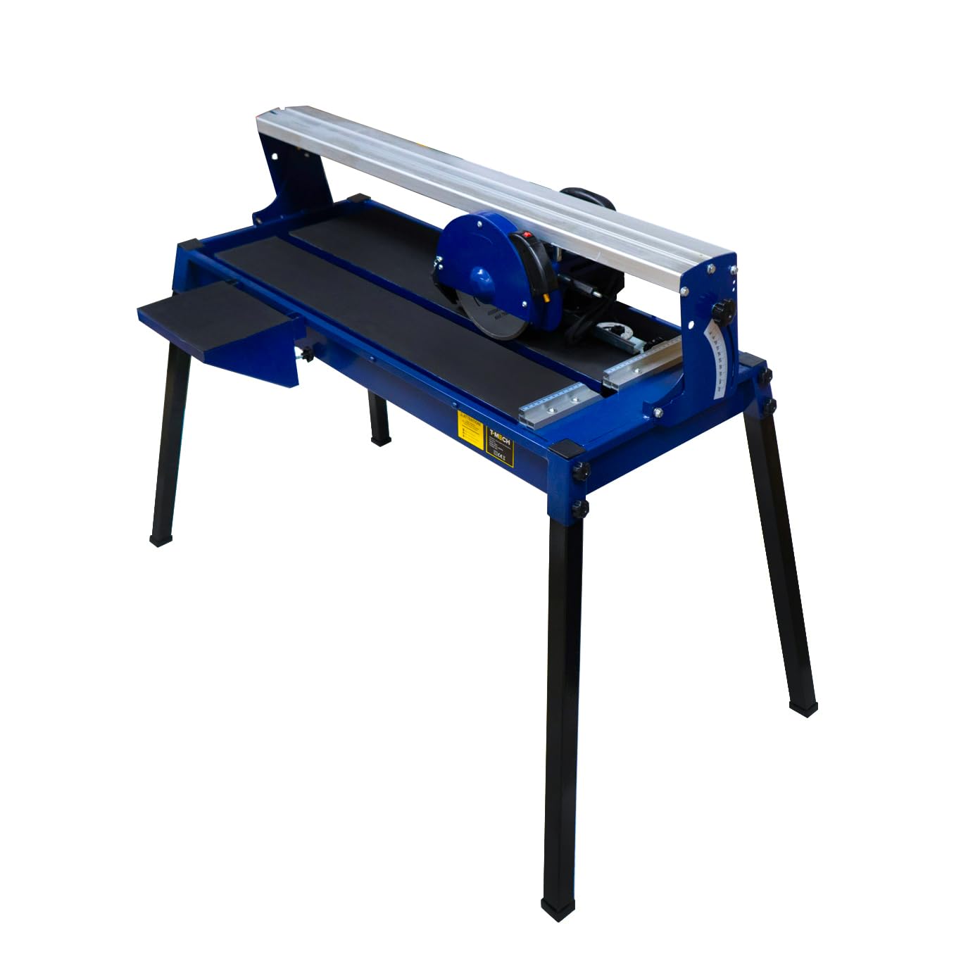 Scie à Carrelage sur Table de Sciage de 720mm, Coupe Carreaux Électrique, Scie de Table, Moteur Robuste de 800W, Angle de couple 0-45°, Portable [2x Lames Diamantées & Laser Guide de Coupe INCLUS]